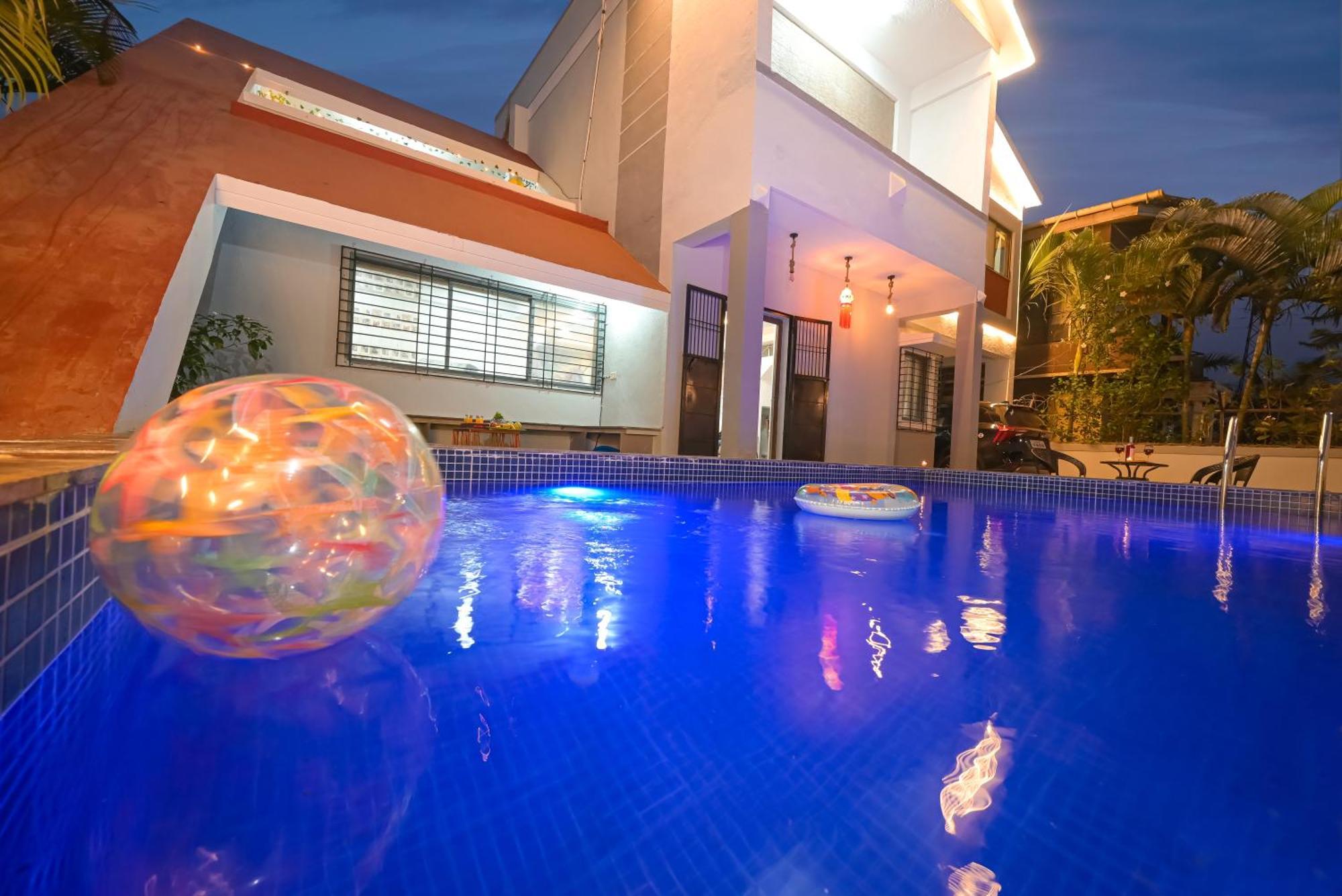 Ll Empyrean Stay II Luxury Ll Celestial Unicorn Villa Ll 3Bhk Ll Ac Ll Private Big Pool Ll لونافالا المظهر الخارجي الصورة