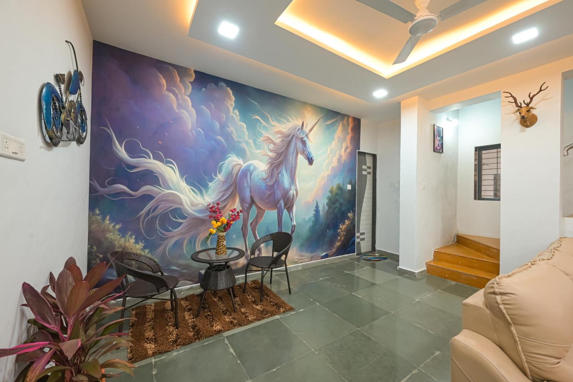 Ll Empyrean Stay II Luxury Ll Celestial Unicorn Villa Ll 3Bhk Ll Ac Ll Private Big Pool Ll لونافالا المظهر الخارجي الصورة