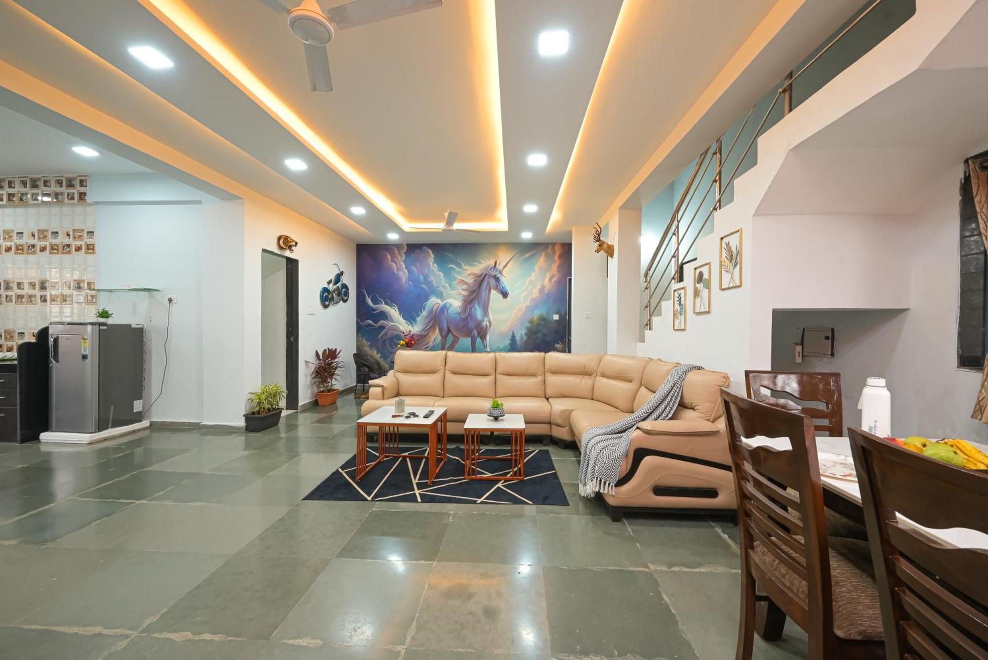 Ll Empyrean Stay II Luxury Ll Celestial Unicorn Villa Ll 3Bhk Ll Ac Ll Private Big Pool Ll لونافالا المظهر الخارجي الصورة
