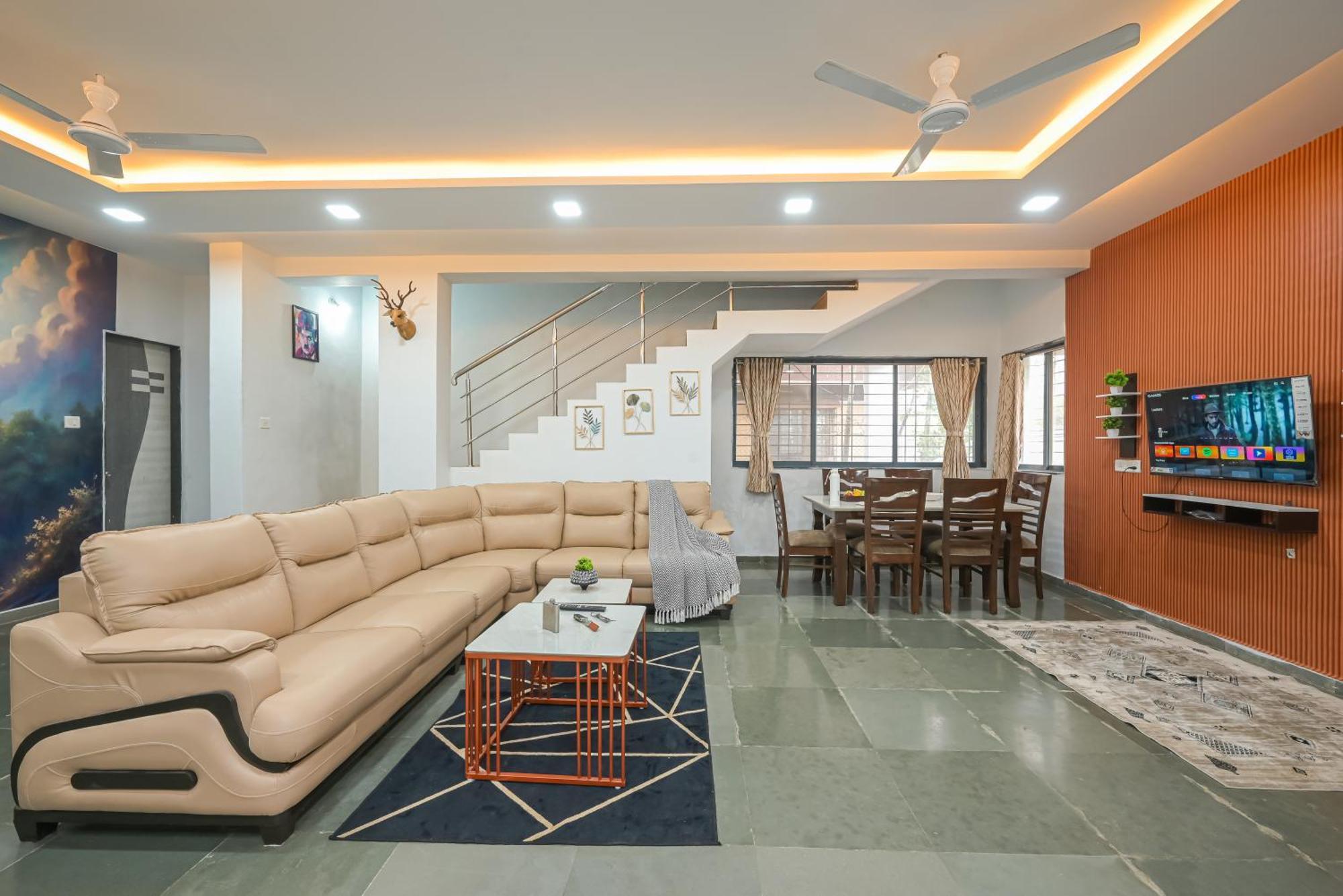 Ll Empyrean Stay II Luxury Ll Celestial Unicorn Villa Ll 3Bhk Ll Ac Ll Private Big Pool Ll لونافالا المظهر الخارجي الصورة